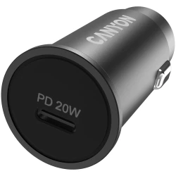 Canyon PD 20W Pocket size car charger input: DC12V-24V output: PD20W support iPhone12 PD fast - thumbnail 4