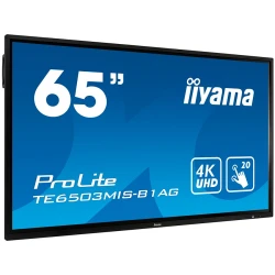 IIYAMA Monitor 65" iiWare8 20-Points IR 3840 x 2160 4K UHD VA panel Full Metal - thumbnail 2