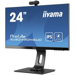 IIYAMA Monitor XUB2490HSUC-B1 Conference 24" IPS Full HD Web Cam Auto Focus - thumbnail 2