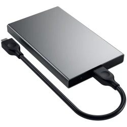 Satechi Aluminum TYPE-C HDD/SSD Enclosure 2.5inch - Space Grey - thumbnail 2