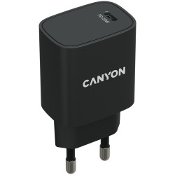CANYON H-20 PD 20W Input: 100V-240V Output: 1 port charge: USB-C:PD 20W 5V3A/9V2.22A/12V1.67A  Eu - thumbnail 2
