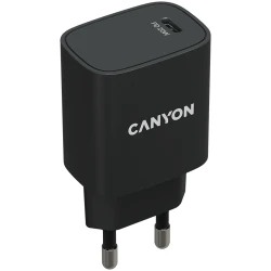 CANYON H-20 PD 20W Input: 100V-240V Output: 1 port charge: USB-C:PD 20W 5V3A/9V2.22A/12V1.67A  Eu - thumbnail 2