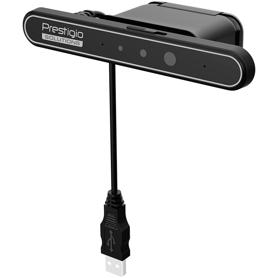 Prestigio Solutions Video Conferencing Windows Hello Camera: FHD 2MP 2 mic 1m Range Connection via - thumbnail 3