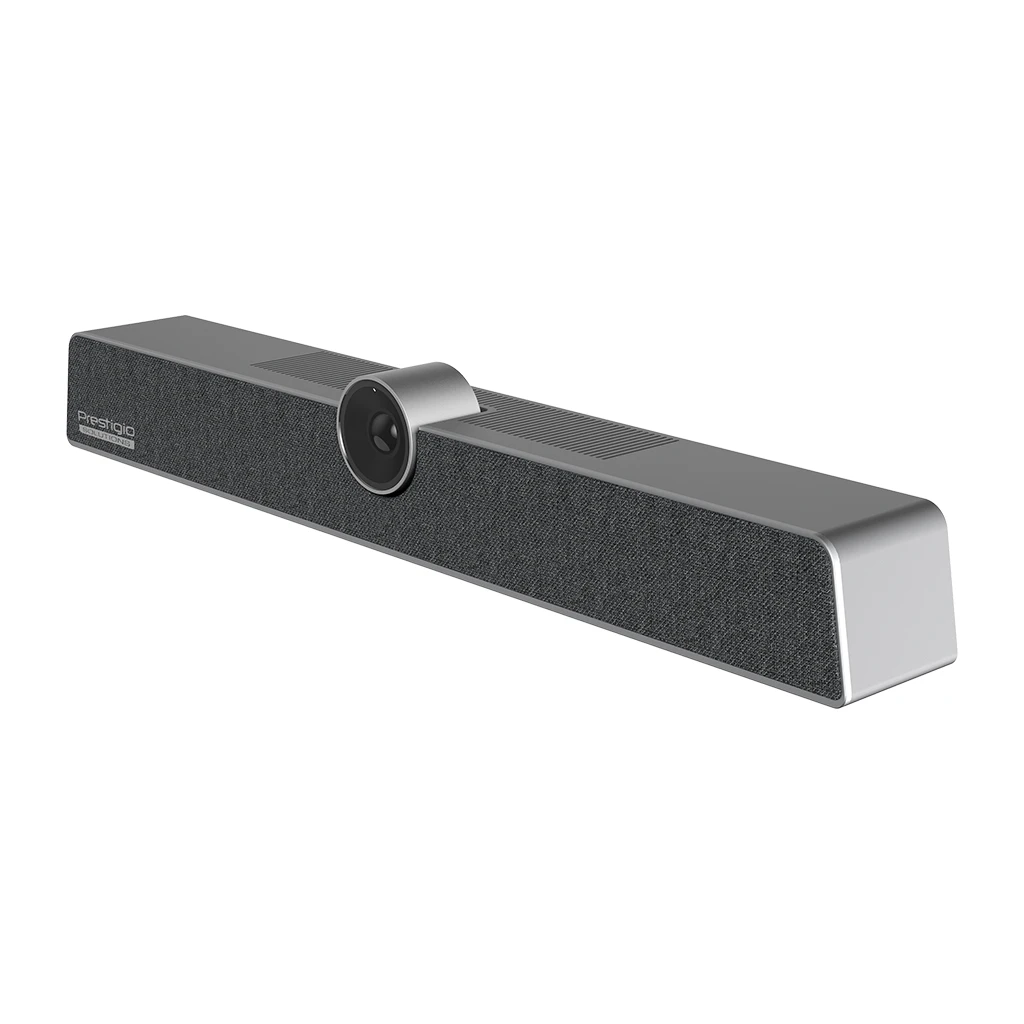 Prestigio Solutions Video Conferencing Collaboration Bar Alpha: UHD 12MP 6 mic 8m Range Connection via - image 1