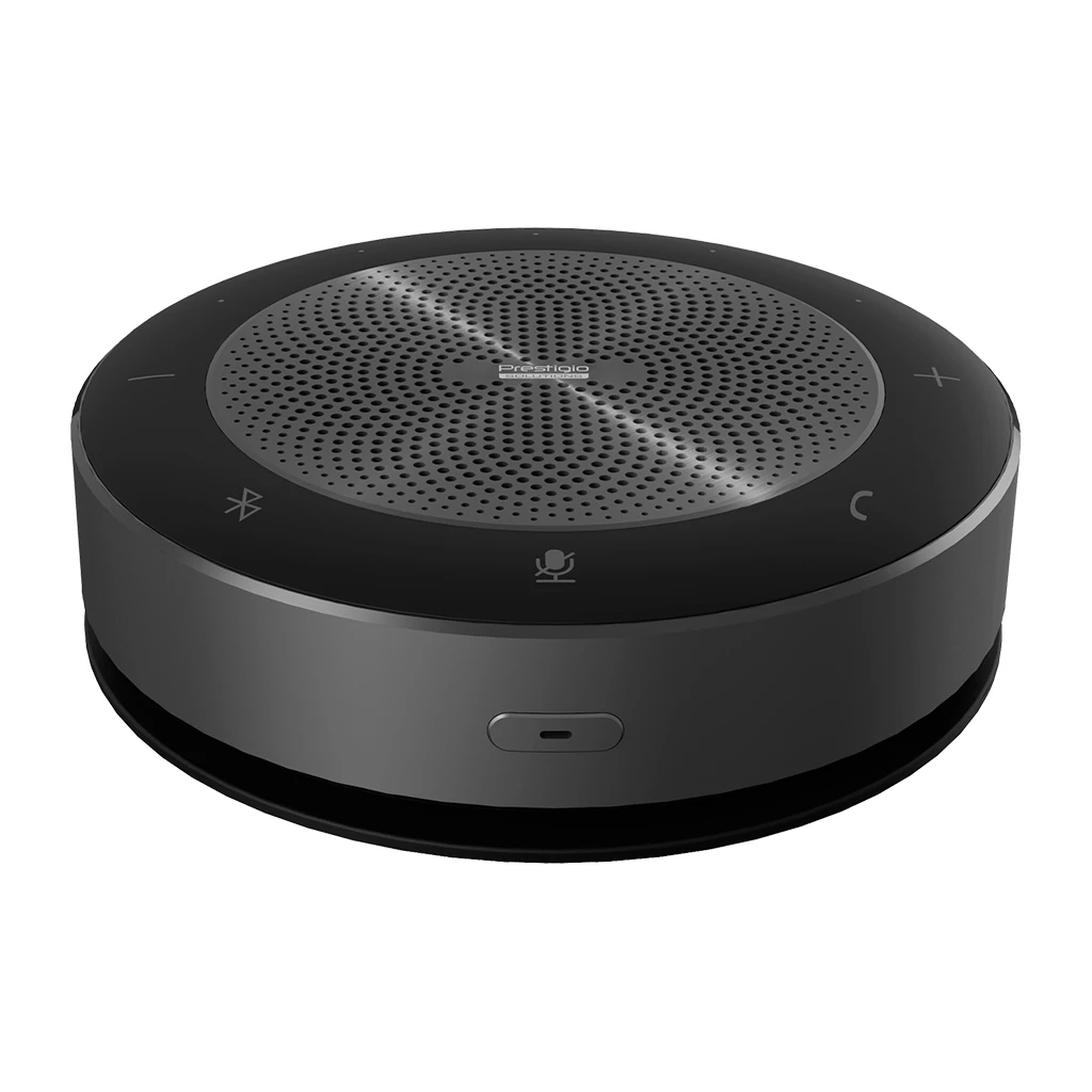 Prestigio Solutions Video Conferencing Speakerphone Alpha: 5W 6 mic 5m Radius Wireless charging Connection via - image 1