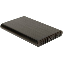 Inter-Tech HDD/SSD 2.5” case USB 3.1 Gen2 Type-C up to 10Gbit/s transfer aluminium casing Retail - thumbnail 1
