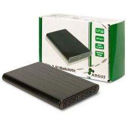 Inter-Tech HDD/SSD 2.5” case USB 3.1 Gen2 Type-C up to 10Gbit/s transfer aluminium casing Retail - thumbnail 4