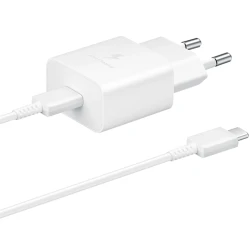 Samsung 15W Fast Charging USB-C Wall Charger White cable included - thumbnail 2