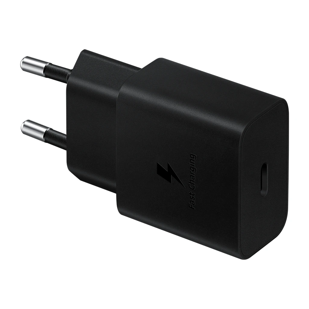 Samsung 15W Fast Charging USB-C Wall Charger Black cable not included - image 1