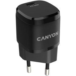 CANYON H-20-05 PD 20W Input: 100V-240V Output: 1 port charge: USB-C:PD 20W 5V3A/9V2.22A/12V1.66A  Eu - thumbnail 2