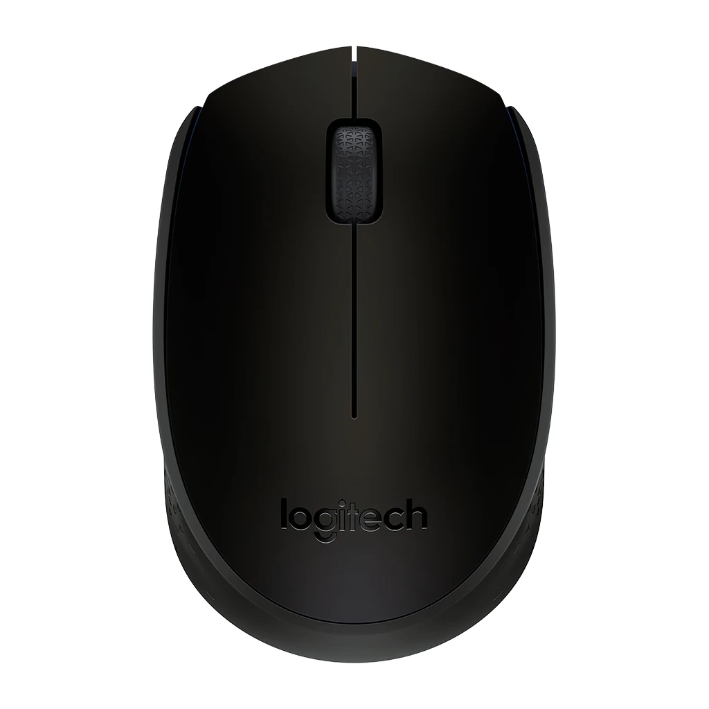 LOGITECH Bežični Miš B170 - BLACK - B2B - Ergonomski, Optički, USB, Plug & Play, do 12 mjeseci trajanja baterije - image 1