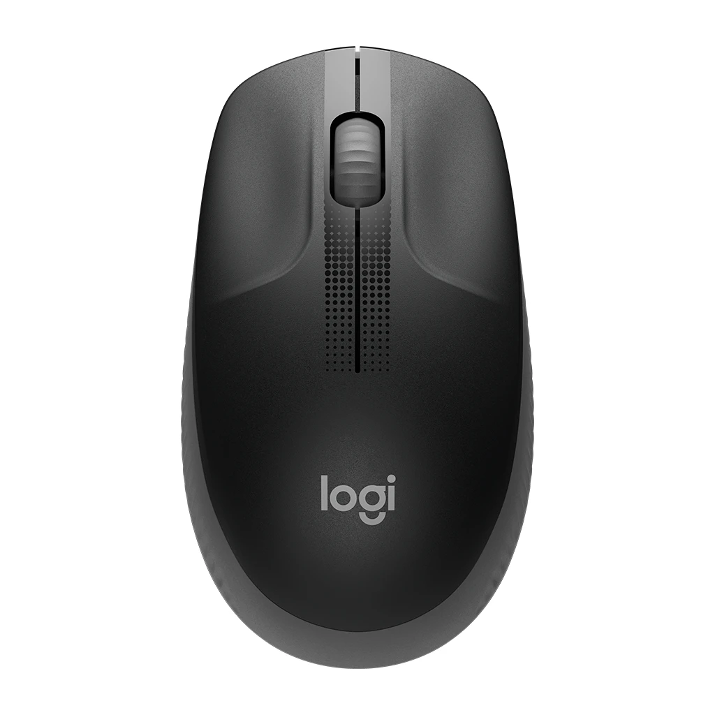 LOGITECH M190 Wireless Mouse Bežični Miš, Mid Grey, Ergonomičan Dizajn - image 1