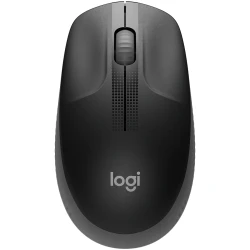 LOGITECH M190 Wireless Mouse Bežični Miš, Mid Grey, Ergonomičan Dizajn - thumbnail 1