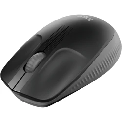 LOGITECH M190 Wireless Mouse Bežični Miš, Mid Grey, Ergonomičan Dizajn - thumbnail 2