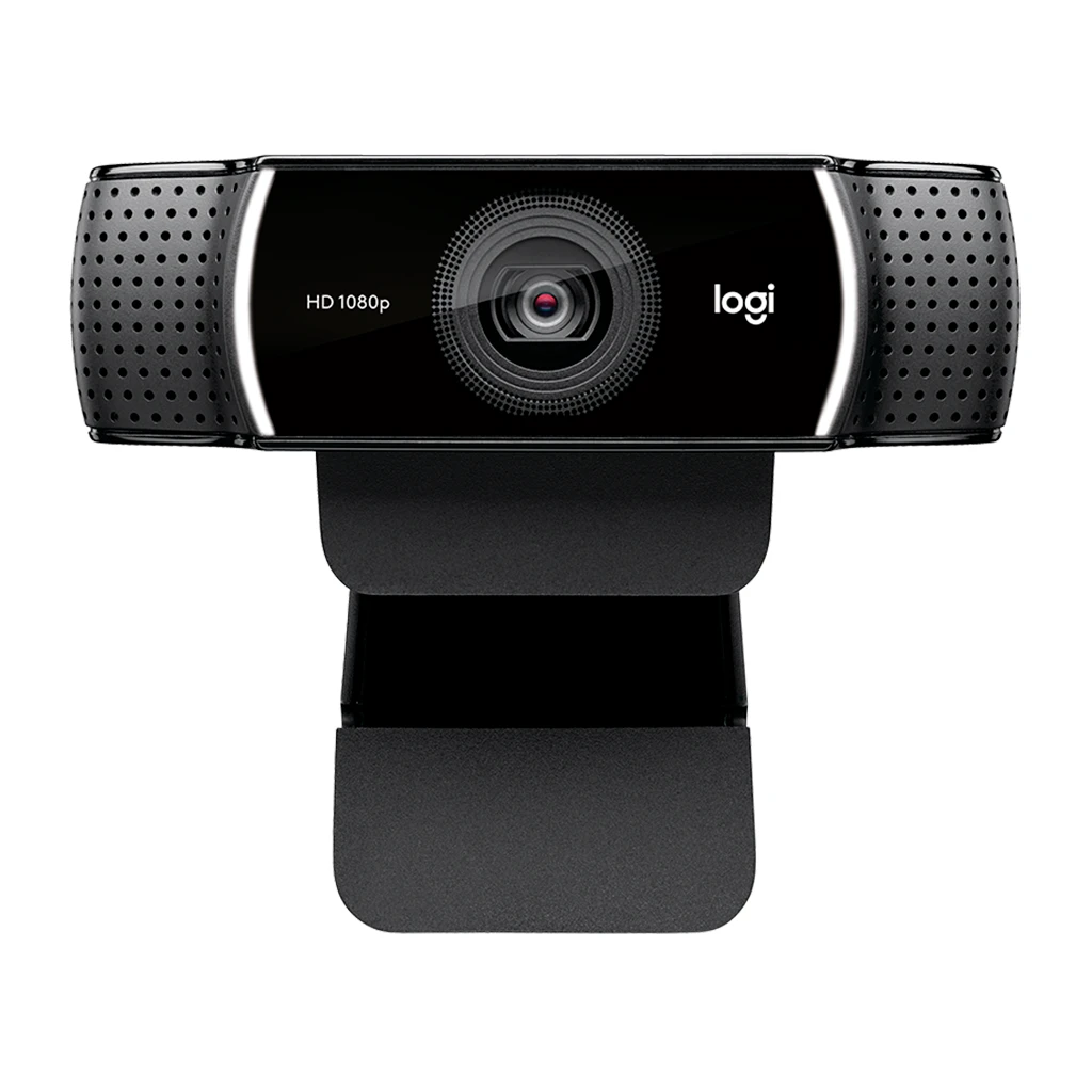 Logitech C922 Pro Stream Webcam - Tripod - Crna - USB - Full HD 1080p, Automatsko fokusiranje, Dvosmjerni stereo zvuk - image 1
