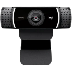 Logitech C922 Pro Stream Webcam - Tripod - Crna - USB - Full HD 1080p, Automatsko fokusiranje, Dvosmjerni stereo zvuk - thumbnail 1