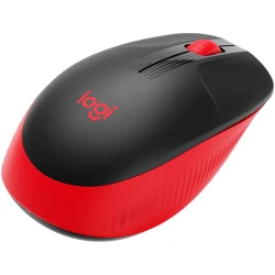 Logitech Bežični Miš M190 Crveni - Ergonomski dizajn, Dugotrajna baterija, Precizno praćenje, Plug&Play - thumbnail 3