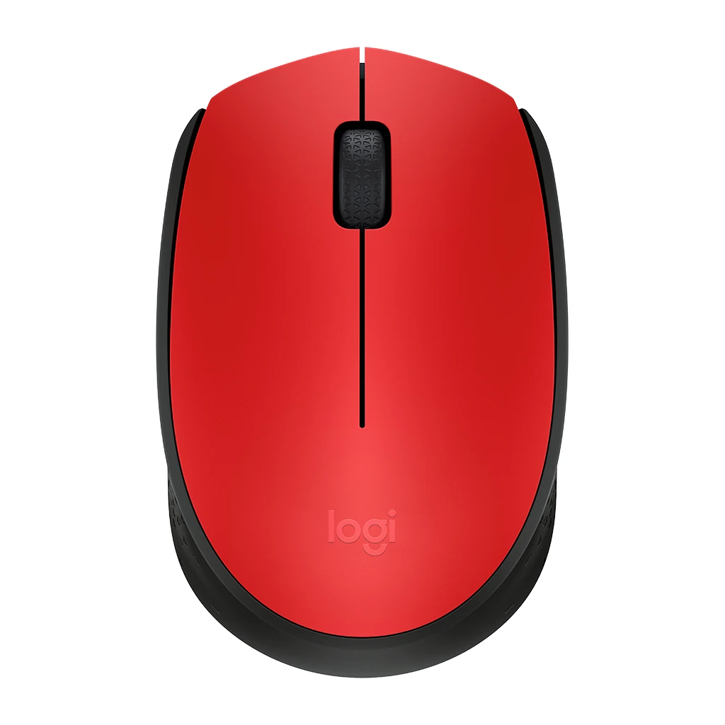 LOGITECH M171 Wireless Mouse - RED - image 1