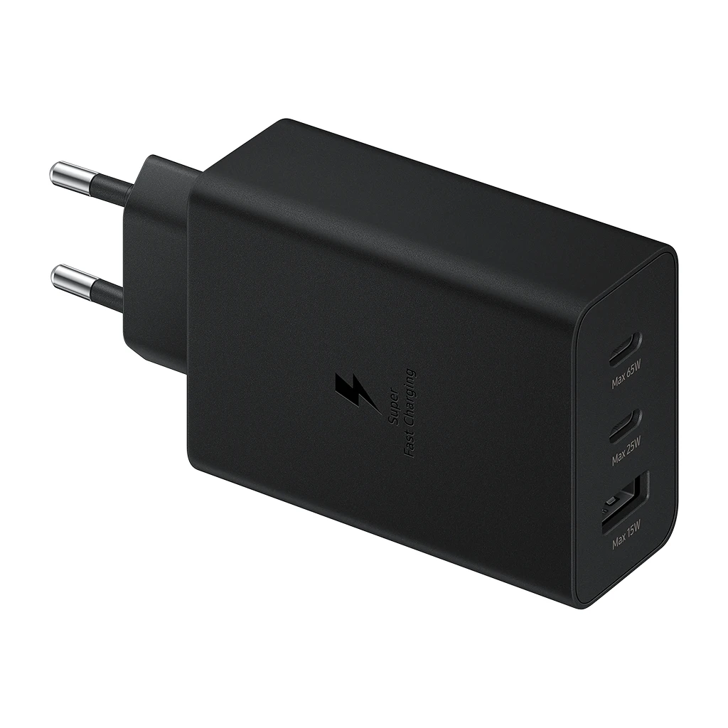 Samsung 65W Fast Charging Wall Charger Black cable not included - image 1