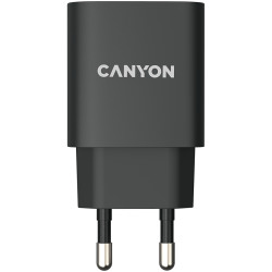 CANYON H-20 PD 20W Input: 100V-240V Output: 1 port charge: USB-C:PD 20W 5V3A/9V2.22A/12V1.67A  Eu - thumbnail 1