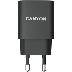 CANYON H-20 PD 20W Input: 100V-240V Output: 1 port charge: USB-C:PD 20W 5V3A/9V2.22A/12V1.67A  Eu - thumbnail 1