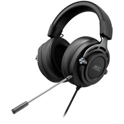AOC Gaming Headset GH200 Wired Omnidirectional Y-splitter 3.5 mm 2Y - thumbnail 1