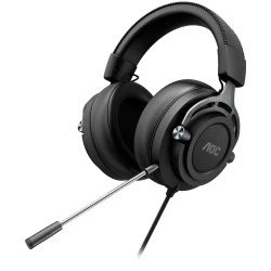 AOC Gaming Headset GH200 Wired Omnidirectional Y-splitter 3.5 mm 2Y - thumbnail 1