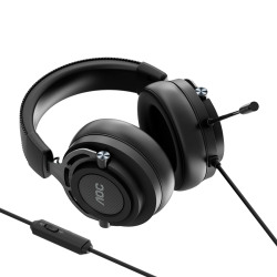 AOC Gaming Headset GH200 Wired Omnidirectional Y-splitter 3.5 mm 2Y - thumbnail 3