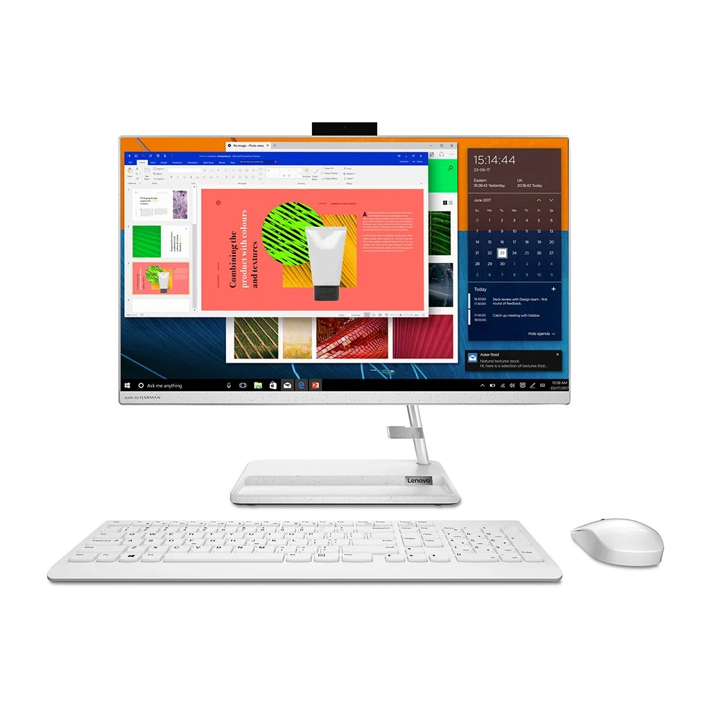 Lenovo All in One IdeaCentre 3 24ALC6 23.8" Ryzen 5 5500U White F0G100HGSC - image 1
