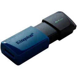 Kingston 64GB USB3.2 Gen 1 DataTraveler Exodia M Black + Blue EAN: 740617326260 - thumbnail 2