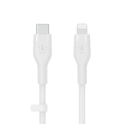 Belkin USB-C to Lightning Cable 1m White - thumbnail 1