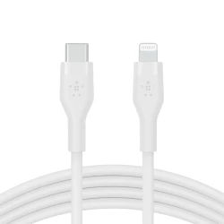 Belkin USB-C to Lightning Cable 1m White - thumbnail 2