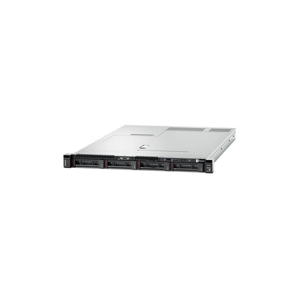 Lenovo ThinkSystem SR530 1U 1x Silver 4210R 10C 100W 2.4G; 1x 16GB 2Rx8 2933; Raid 5350-8i; 8x 2.5" SAS Open bay; 2x - image 1