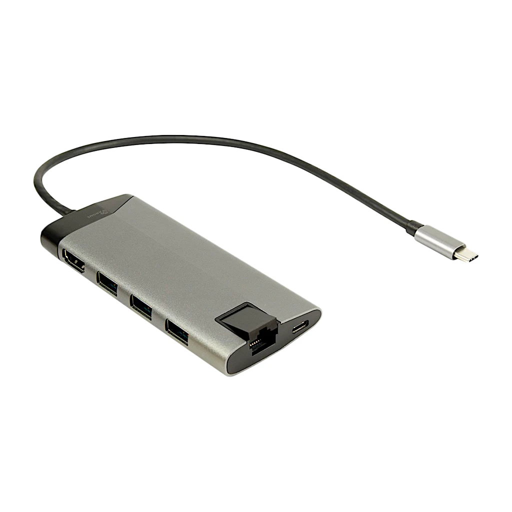 Inter Tech USB Type C docking station with 3x USB 3.0 Type A 4K HDMI - image 1