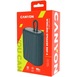 CANYON BSP-4 Bluetooth Speaker BT V5.0 BLUETRUM AB5365A TF card support Type-C USB port 1200mAh - thumbnail 4