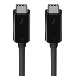Belkin Thunderbolt 3 Type-C to Thunderbolt 3 Type-C Cable 2m Black - thumbnail 2