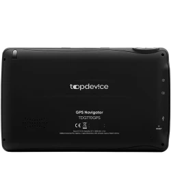 Topdevice GPS Navigator 770 7" 800*480 TN display WinCE 6.0 800MHz Mstar MSB2531 Cortex A7 - thumbnail 4