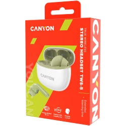 CANYON headset TWS-5 Green - thumbnail 5
