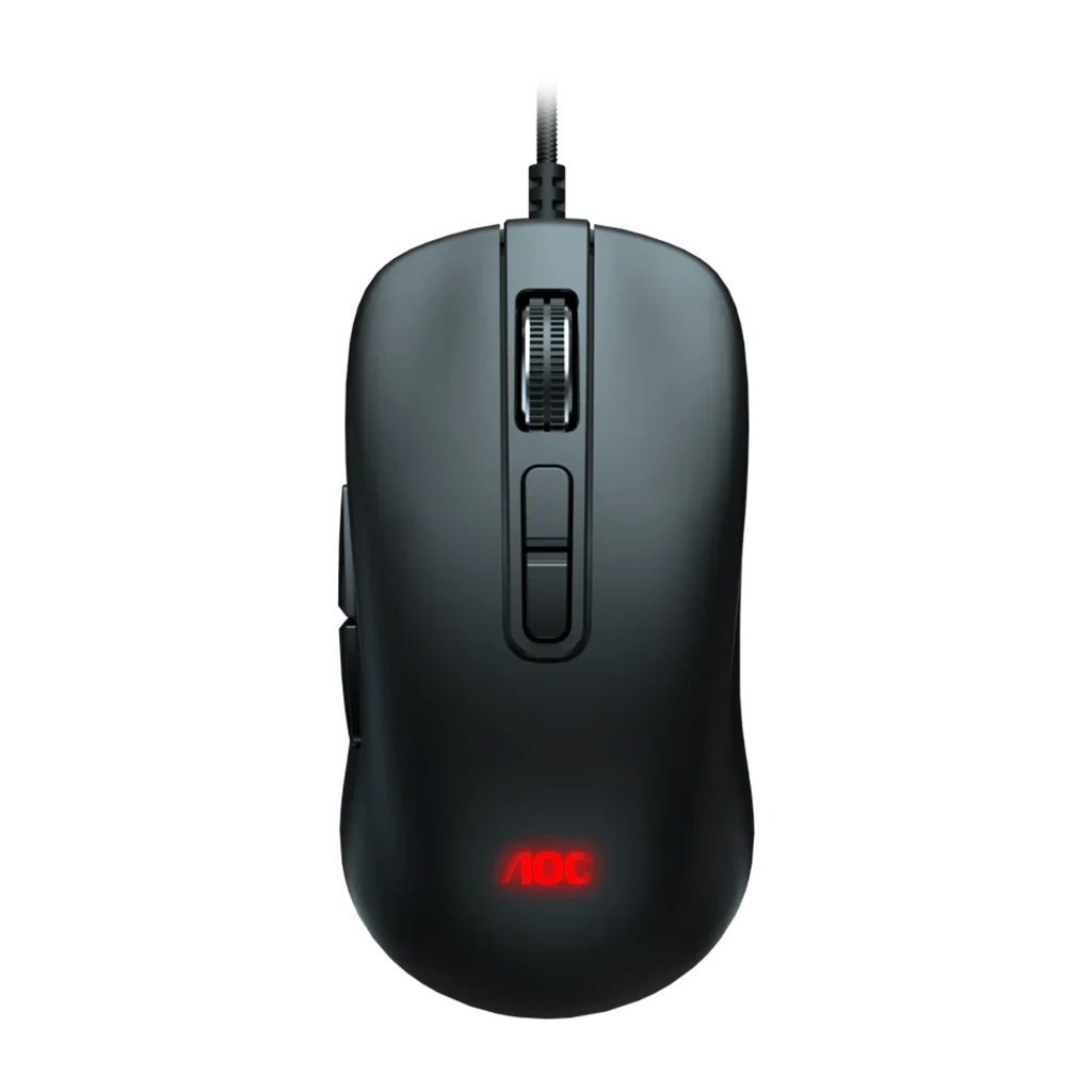 AOC Gaming Mouse GM300 Wired USB 2.0 Palm Claw Right handed 2 profiles 6200 Real - image 1