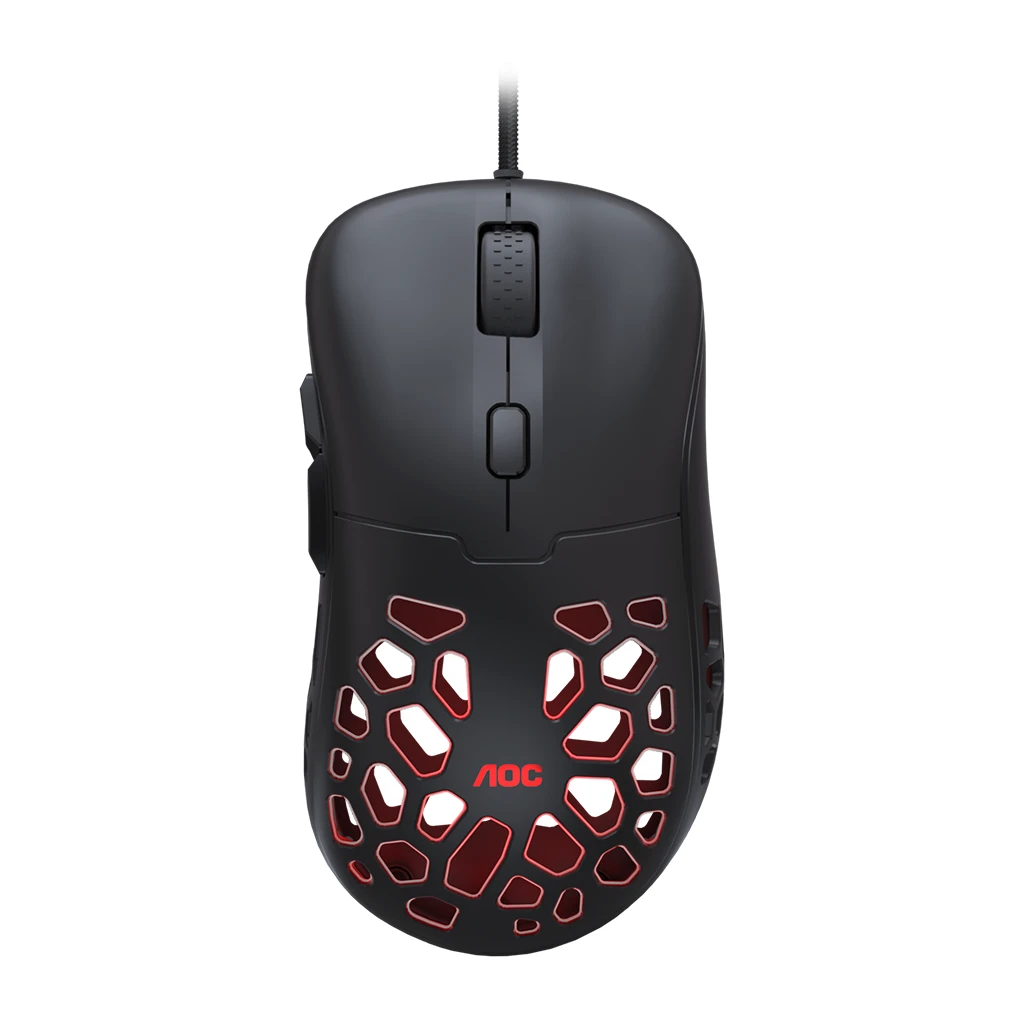 AOC Gaming Mouse GM510 Wired USB 2.0 AOC G-Menu Palm Claw Right handed 2 profiles - image 1