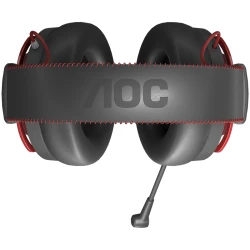 AOC Gaming Wireless Headset GH401 2.4 GHz with USB Reciever 3.5 mm Stereo Unidirectional Detachable - thumbnail 3