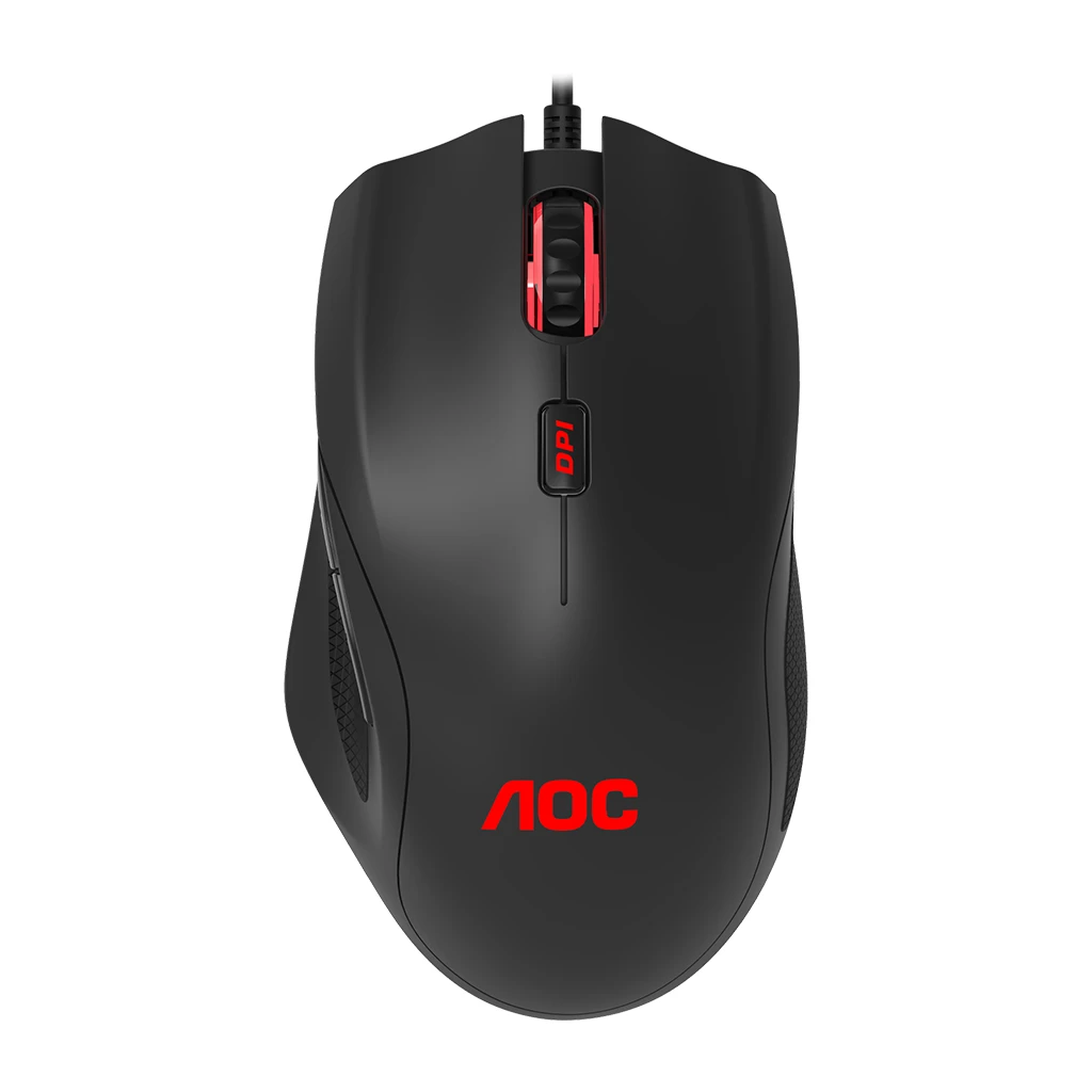AOC Gaming Mouse GM200 Wired USB 2.0 Palm Ergonomic Right handed 4200 Real DPI 2y - image 1
