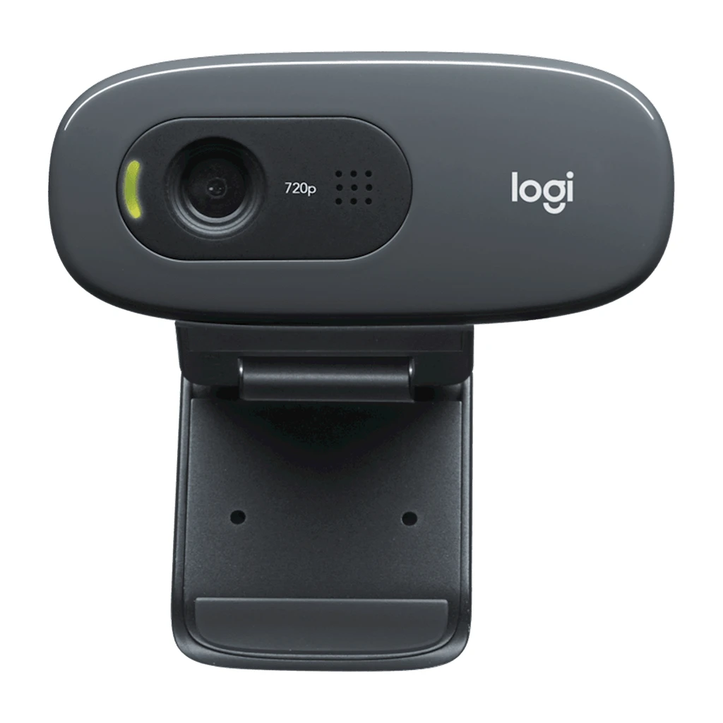 LOGITECH C270 HD Web Kamera - BLACK - USB - image 1