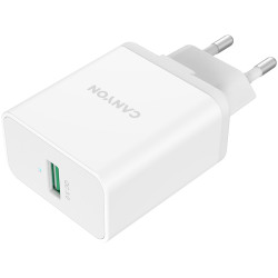 CANYON H-36-01 QC3.0 36W WALL Charger with 1-USB A   Input: 100V-240V Output: - thumbnail 2