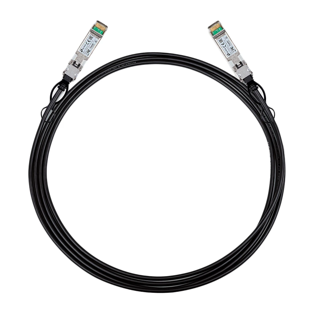 TP-Link TL-SM5220-3M 3M Direct Attach SFP+ Cable for 10 Gigabit Connections Up to 3 m Distance - image 1