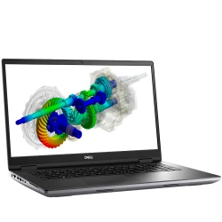 Dell Mobile Precision 7770 17.3" FHD Core i7-12850HX 32GB 2x16GB DDR5 M.2 512GB SSD RTX - thumbnail 3