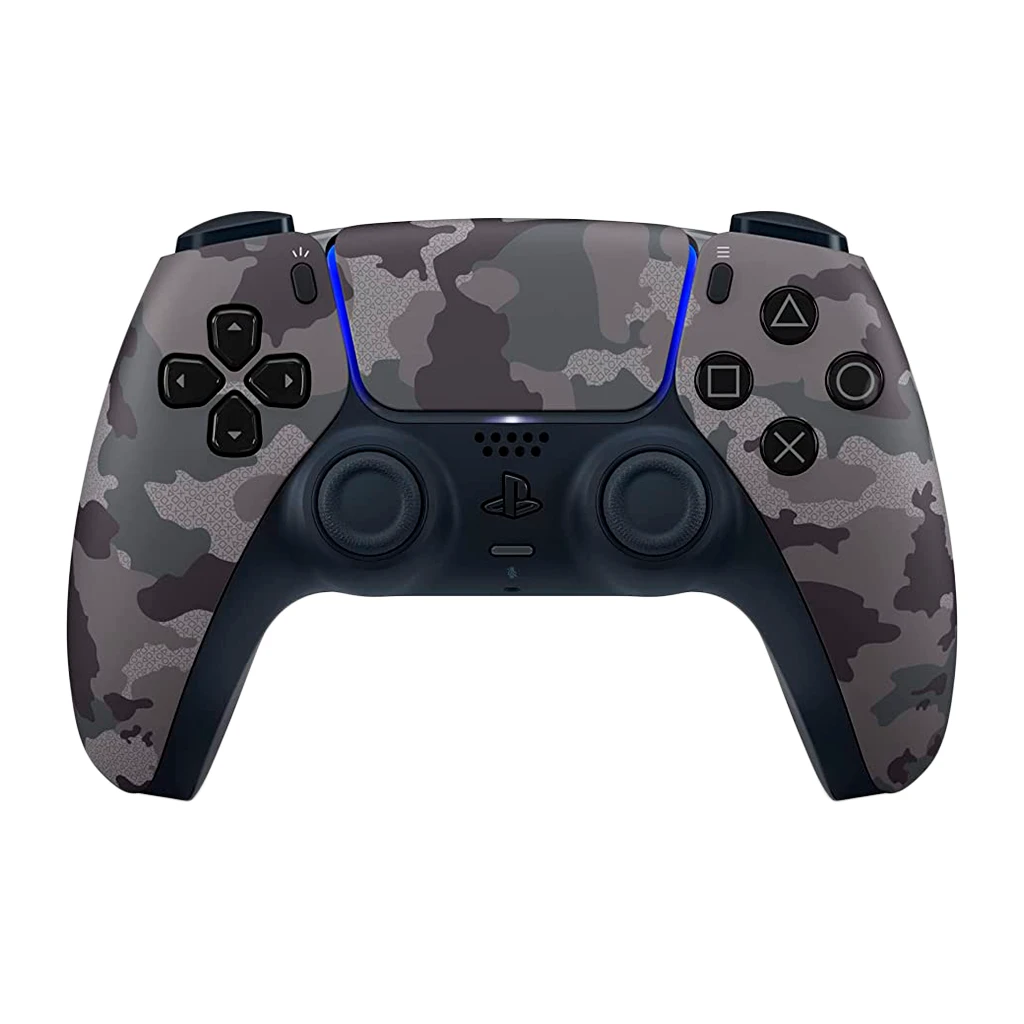 PS5 Dualsense Wireless Controller Grey Camo - image 1
