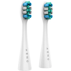 AENO Replacement toothbrush heads White Dupont bristles 2pcs in set for ADB0001S/ADB0002S - thumbnail 1