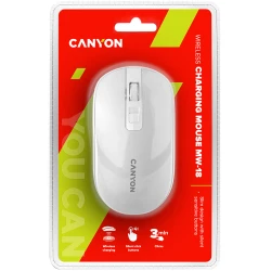 CANYON Miš MW-18 2.4GHz Wireless Rechargeable with Pixart sensor 4keys Silent switch for right/left keysAdd - thumbnail 5