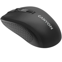 CANYON MW-7 2.4Ghz wireless mouse 6 buttons DPI 800/1200/1600 with 1 AA battery size 110*60*37mm58gblack - thumbnail 5